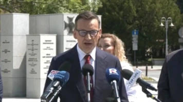 Morawiecki do dziennikarzy TVN: Zapraszam, tam jest pokoik na Wiejskiej w siedzibie PO