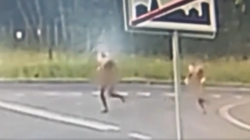 Nagi incydent w Lubinie: dwaj Etiopczycy wybiegli z zarośli