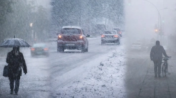 Deszcz, śnieg i mgła nad Polską. Pogoda da się we znaki kierowcom i pieszym