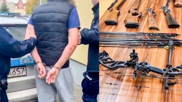 Areszt za czynną napaść na policjantów – podejrzani posiadali broń i narkotyki