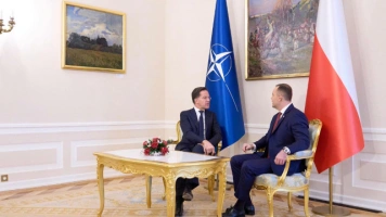 Szef NATO w Warszawie: Wspaniale jest spotkać się z prezydentem Nawrockim