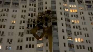 Rosjanie użyli rakiety balistycznej w zmasowanym ataku na Ukrainę