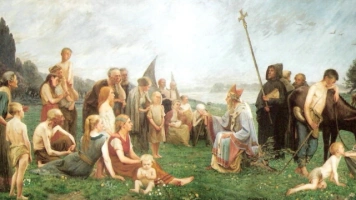 Święty Willibrord, biskup, apostoł Fryzów