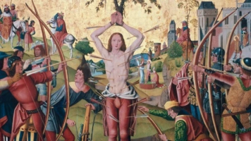 Święty Sebastian, męczennik. Zginął za to, że ujął się za chrześcijanami