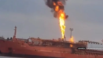 Rosyjski atak na turecki tankowiec