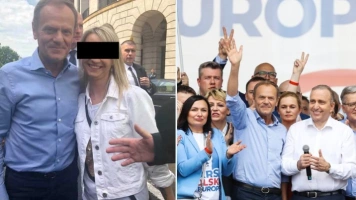 „Zdjęcie, którego miało nie być”. Burza po ujawnieniu fotografii Tuska z Kamilą L.