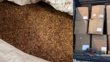 Ponad 14 ton „lewego” tytoniu przejęte na autostradzie A1
