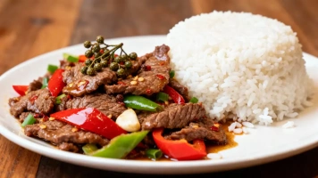 Dziś na obiad klasyk z Dalekiego Wschodu – wołowina po syczuańsku