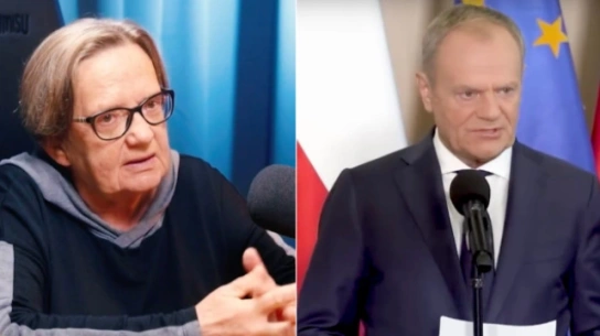 „Gdyby to nie wyglądało tak żałośnie” - Holland odpowiada Tuskowi ws. porażki Trzaskowskiego