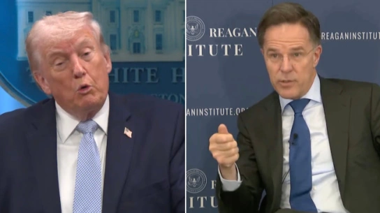 Trump spotkał się z Markiem Rutte. „Bardzo rozczarowujące NATO”
