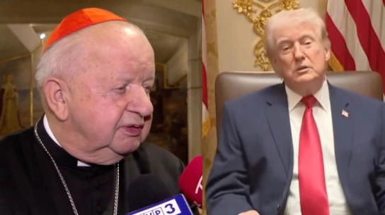 Skandaliczne słowa Trumpa. Kard. Dziwisz napisał do papieża