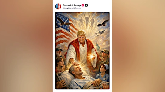 Trump staje się antychrystem? Prezydent USA uderza w głowę Kościoła katolickiego i kreuje się na… „zbawiciela”