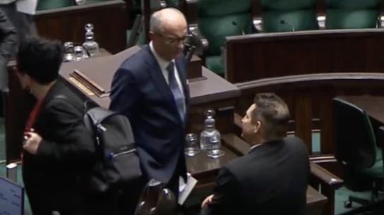 „Masz jakiś problem?” Mikrofony zarejestrowały nietypową rozmowę w Sejmie