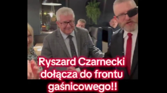Głośny transfer do partii Brauna? R.Czarnecki zabrał głos