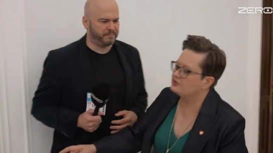 Ależ tam jest panika! Tak politycy KO uciekali dziś przed dziennikarzami