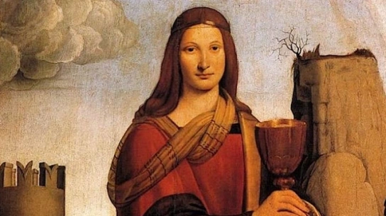 Św. Barbara zginęła za wiarę. Skazana przez ojca