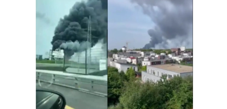 [Wideo] Wybuch w fabryce koncernu farmaceutycznego Bayer w Leverkusen