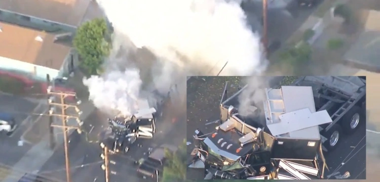 [Wideo] USA. W ,,kontrolowanej’’ detonacji 2.5 tony fajerwerków 17 osób zostało rannych