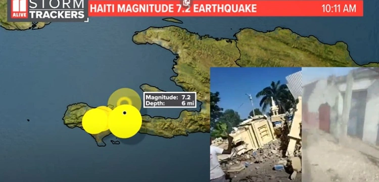 [Wideo] Haiti i Alaska nawiedzone przez potężne trzęsienia. Są ofiary śmiertelne