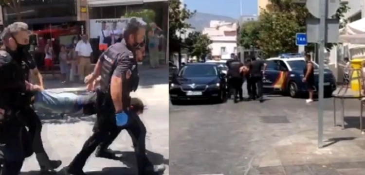 [Wideo] Hiszpania. Taranował samochodem klientów ogródków restauracyjnych. Są ranni