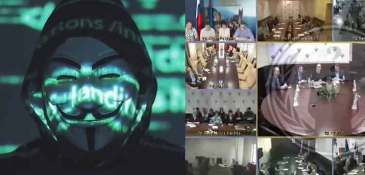 [Wideo] Anonymus przejęli monitoring Kremla i ostrzegają Putina