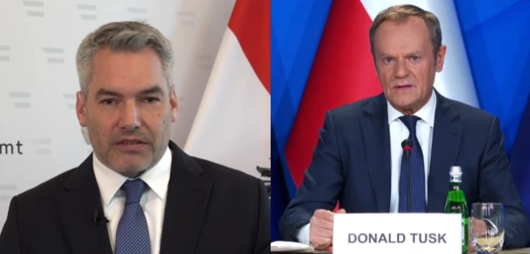 Tusk podpadł kanclerzowi Austrii. ,,To szerzenie fake newsów’’
