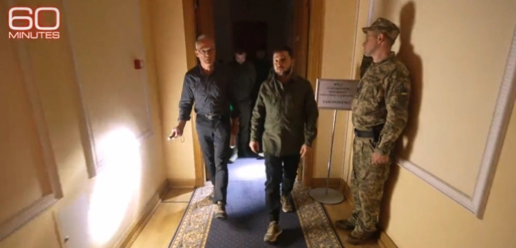 Gdzie Wołodymyr Zełenski spędził ostatnie 48 dni? Prezydent pokazał centrum dowodzenia