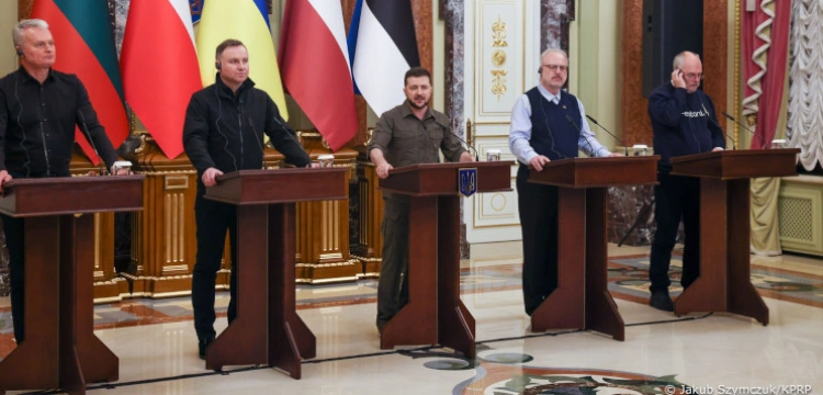 Prezydent Andrzej Duda w Kijowie: Rosja musi zostać wykluczona!