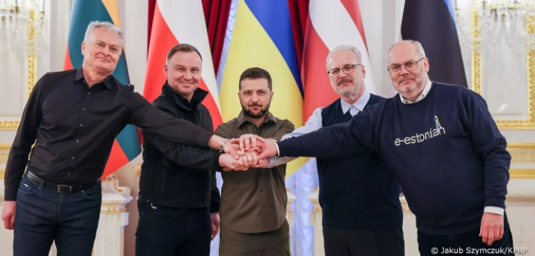 Prezydent Zełenski: Z tymi wspaniałymi krajami zwyciężymy  