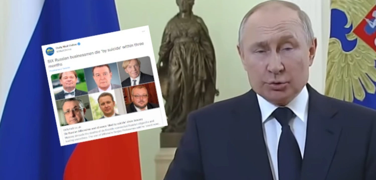 Wiedzieli za dużo? Rosyjscy oligarchowie ,,padają jak muchy’’