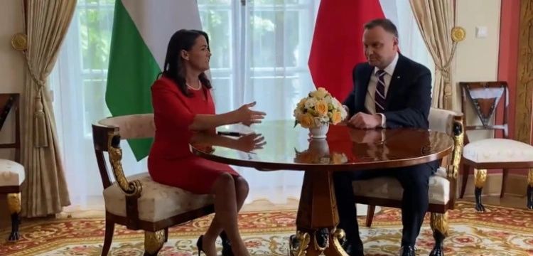 Prezydent Węgier w Polsce: Stoimy na gruncie chrześcijańskim 