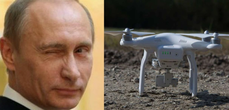 Teatrzyk szantaży Putina c.d. Straszy Szwedów dronami?