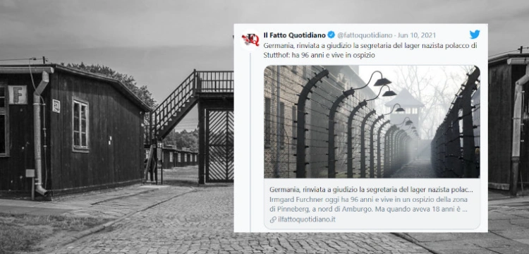 Skandaliczny nagłówek we włoskiej prasie! ,,Polski obóz koncentracyjny w  Stutthofie’’