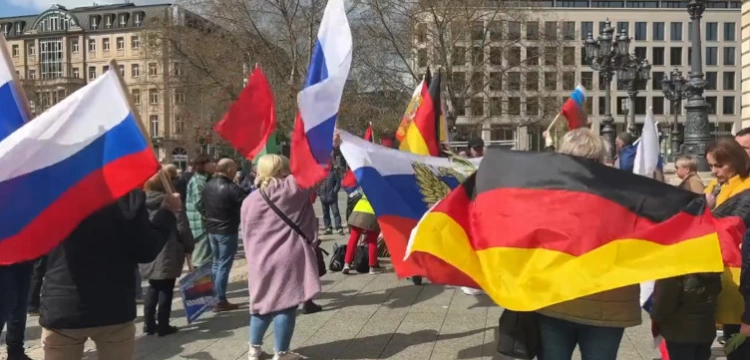 ,,Donbas należy do Rosji!’’. Niemcy wyszli na ulice