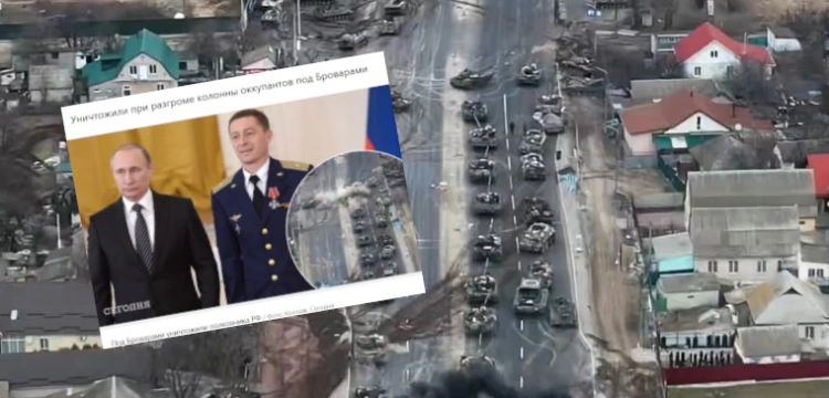 Dowodził rosyjskim pułkiem czołgów. Andriej Zacharow zabity pod Kijowem 