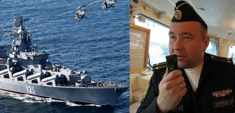 Kazał zbombardować Wyspę Węży. Kapitan ,,Moskwy’’ zginął w czasie wybuchu  