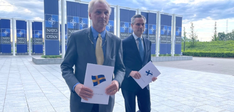 Finlandia i Szwecja złożyły wniosek o członkostwo w NATO!