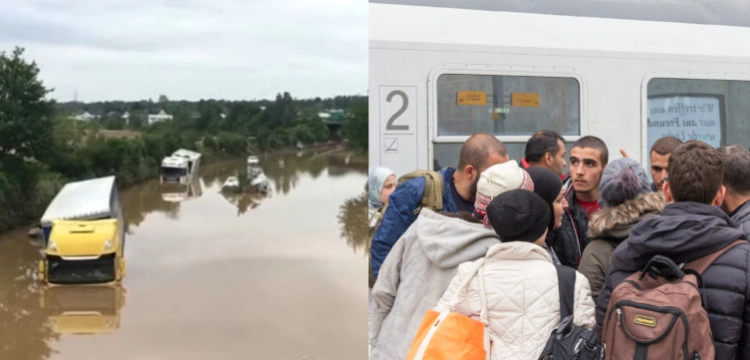 Powodzie w Niemczech. Mieszkańcy: Gdzie są uchodźcy?