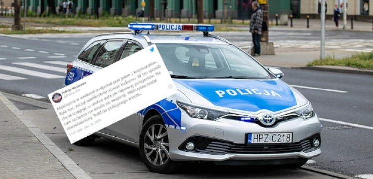 Próba zamachu na warszawskich policjantów. Mężczyzna chciał wysadzić samochód 