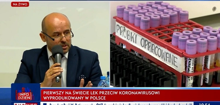 Brawo Polska! Pierwszy na świecie lek na koronawirusa z lubelskiej firmy gotowy