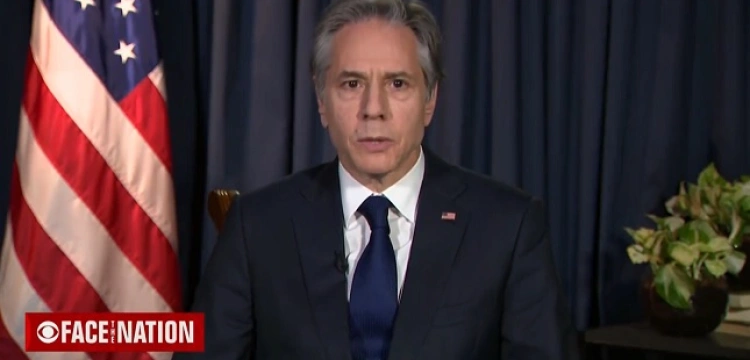 [Wideo] Blinken dla CBS: USA zgadza się, aby państwa NATO dostarczyły myśliwce Ukrainie
