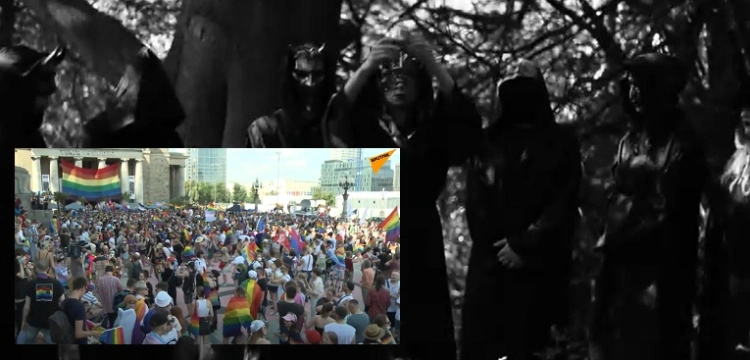 Szokujące! Odprawiono satanistyczną mszę w intencji "Parady Równości" w Warszawie