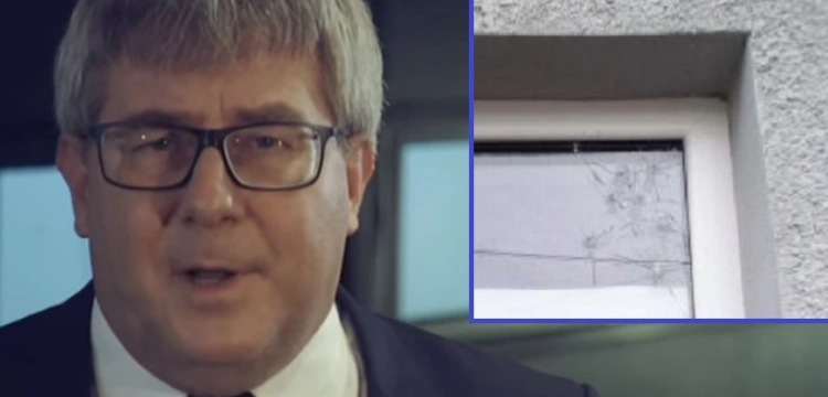TYLKO U NAS! Czarnecki: Od słów nienawiści do kul! Dzisiaj ostrzelano biuro poselskie Ryszarda Czarneckiego w Nowym Dworze Mazowieckim
