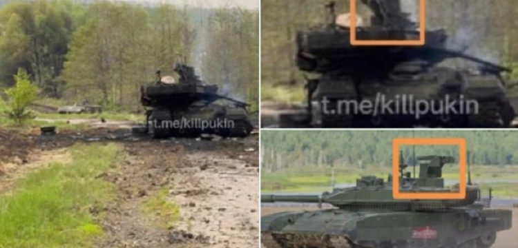 Płoną czołgi rosyjskie jak pochodnie, setki rannych i trupy pozostawione na polu walki