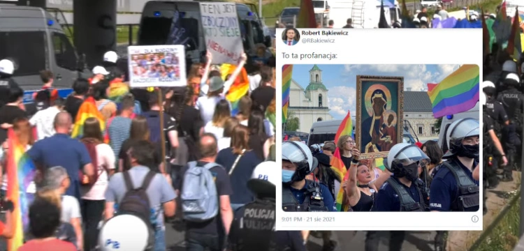 Profanacja na marszu LGBT w Częstochowie. Jest zawiadomienie do prokuratury