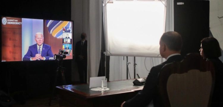 Prezydent Duda omówi z Bidenem sytuację na Ukrainie 