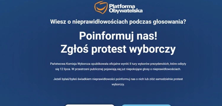 Domena ,,ProtestWyborczy2020'' – czyli jak mieszać po przegranej Trzaskowskiego?