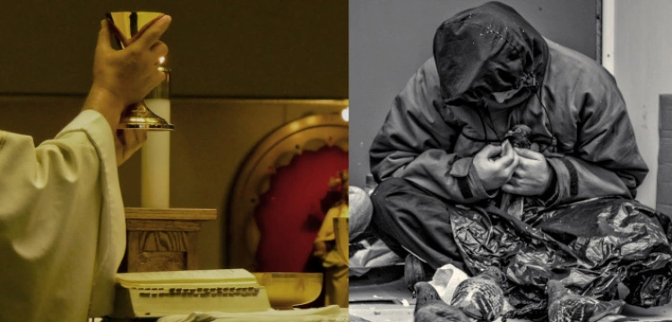 Kraków. Msza święta za zmarłych bezdomnych 