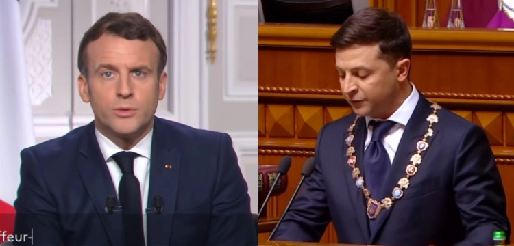Macron dezerteruje? Francuskie media: Francja nie chce prowokować Moskwy