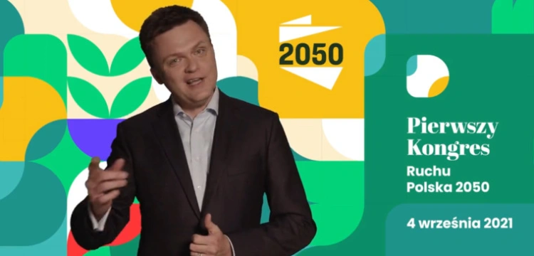 Pierwszy kongres ruchu Polska 2050. Co przygotował Hołownia?